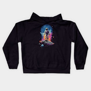 Lolour Space Fires Kids Hoodie